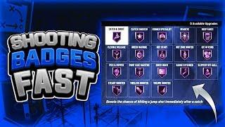 BEST WAY TO GET SHOOTING BADGES in NBA 2K21 (NO GLITCH)