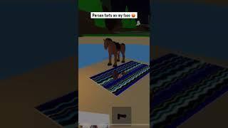 Person farts on my face #Roblox