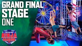 Ashlin Herbert speeds through Grand Final Stage 1 course | Australian Ninja Warrior 2021