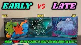 EARLY ERA S&V Elite Trainer Box vs. LATE ERA S&V Elite Trainer Box -- Which S&V Era has BEST PULLS?!