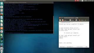 Install gcc and g++ compilers in linux ubuntu.