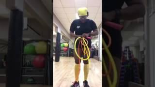 Fat Torching jump rope workouts with weighted ropes and double unders (HIIT)