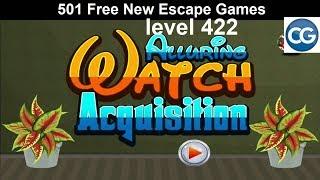 [Walkthrough] 501 Free New Escape Games level 422 - Alluring watch acquisition - Complete Game