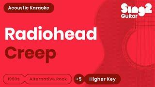 Radiohead - Creep (Key of C) Acoustic Karaoke