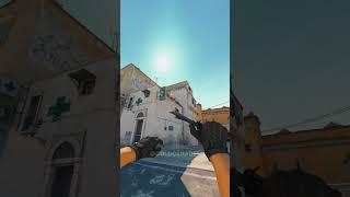 FASTEST CROSS SMOKE ON DUST 2 #shorts #cs2
