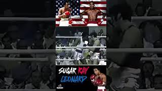Sugar Ray Leonard with the crazy quick boxing combinations - The #boxing Archives by #empireboxing