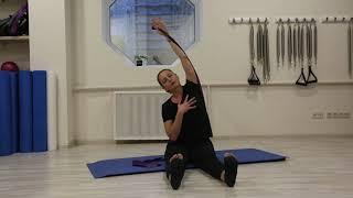 Katya Smirnova, Pilates With Elastic Band