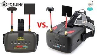 Eachine VR D2 Pro VS Older Version - DVR Side By Side Comparison