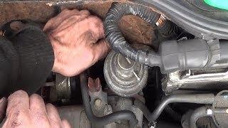 EGR valve cleaning - Removal & Refitting step by step