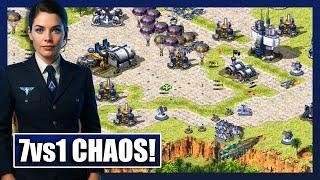 Red Alert 2: The Allies' Last Stand – 7 vs 1 with Everything ON!