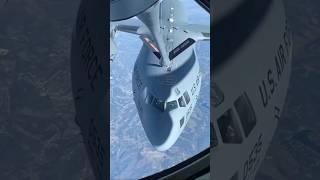 Refueling airplane in the Sky  #shorts #refueling #airplane