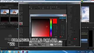 HOW TO MAKE RUNNING KARAOKE TITLE ON ADOBE PREMIERE PRO CC 2015