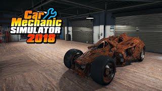 Arkham Knight Batmobile Restoration - Car Mechanic Simulator 2018