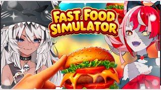 【FAST FOOD SIMULATOR】I SMELL LIKE BURGER GREASE w/ @KureijiOllie