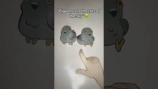 THEY ARE VERY GORGEOUS TO ME!! ️‼️ #drawing #digitalart #pigeon #sketch #meme #funny