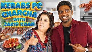 Zakir Khan Ke Saath Bollywood Ki Charcha At Lunch with Tasty Kebabs | @FarahKhanK