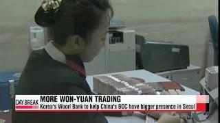 Financial institutions of Korea, China push for direct won-yuan trading