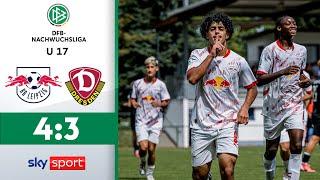 Comeback in der Nachspielzeit! | RB Leipzig U 17 - Dynamo Dresden U 17 | U 17-DFB-NACHWUCHSLIGA