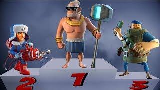 Кто самый быстрый в Boom Beach?