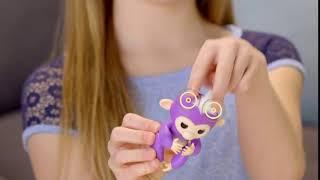 Дотроньтесь до головы обезьянки Fingerlings