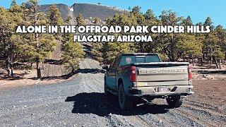 Im Chevy Silverado ALLEINE im Offroad Park Cinder Hills Flagstaff Arizona - KERCEL Westcoast VLOG #6