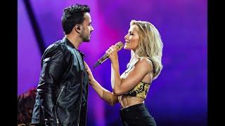 Helene Fischer & Luis Fonsi - Despacito at Helene Fischer Show with Dual Synchronized Lyrics