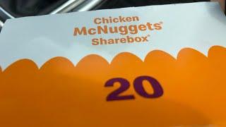 Here is my review on the Chicken McNuggets from McDonalds