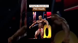 Posing Phil Heath in 2015 Mr. Olympia #shorts #mrolympia #fitness #motivation