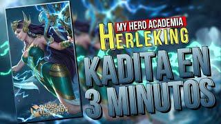 KADITA EN 3 MINUTOS , Como jugar con kadita, Kadita guia, Kadita equipamiento - MOBILE LEGENDS