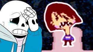 ТАКОГО САНС ЕЩЁ НЕ ВИДЕЛ ! ЧТО ЗА УЖАС ? - Undertale: Underswap #2