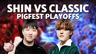 SHIN vs CLASSIC: Top 8 Playoffs! | $10,000 PiGFest 5.0 (Bo7 ZvP) - StarCraft 2