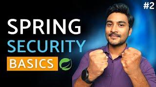 [NEW] Spring Security Basics -  User | UserDetails | UserDetailsManager #springsecurity | Ep - 2