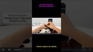 Portable Electric Espresso Machine