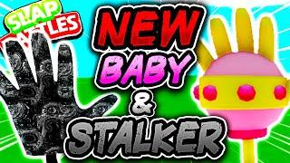 New STALKER Glove & New BABY Glove - Slap Battles Roblox