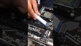 How to install Nvme m.2 SSD l Nvme SSD installation on motherboard #shorts #youtube