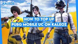 Reload PUBG Mobile UC For As Low As RM 4 | KALEOZ How To