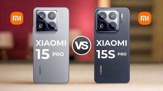 Xiaomi 15 Pro 5G Vs Xiaomi 15S Pro 5G