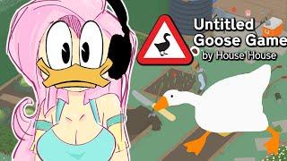 FlutterDUCK plays UNTITLED GOOSE GAME | *honks assertively* 