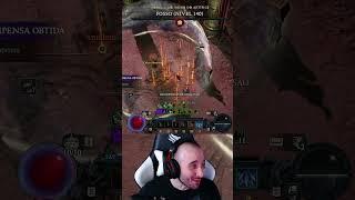 QUE DANO ABSURDO É ESSE? O BOSS DO FOSSO 140 NÃO GUENTOU NADA #diablo4 #diablo #live #gameplay #rpg