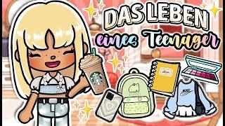  AESTHETICDIE TAGES ROUTINE EINES TEENAGERS ️  TOCA BOCA DEUTSCH   #tocabocafilme #tocaboca