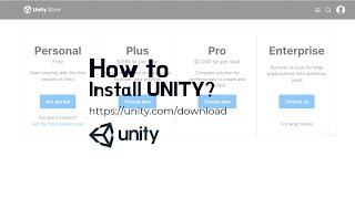 How to Install Unity Game Engine | 2021