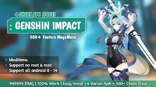 4 Aplikasi Cheat GENSHIN IMPACT Android dengan fitur one hit kill + Tutorial aktivasi