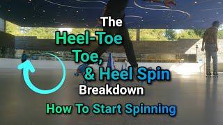 [Season 1 - Start] Andvilsk8s | Roller Skating | How To: Heel-Toe, Toe and Heel Spin