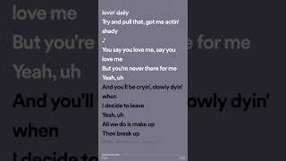 #brothe #spotify #speedsong #lyrics