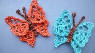 БАБОЧКА  BUTTERFLY Crochet