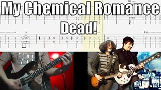 My Chemical Romance Dead! Guitar COVER - TAB