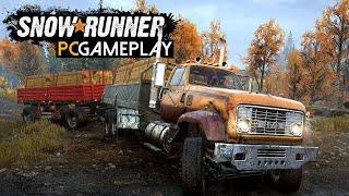 SNOW RUNNER PC GAME HD GAMEPLAY || AN MOTO GAMING #snowrunner #snowrunner2024  #anmotogaming