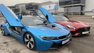 BMW i8 vs Mercedes AMG GT S |  Каха или Чуня?