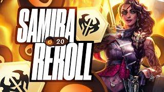 You Can't Lose with Samira Reroll! | Rank 1 TFT Set 9.5