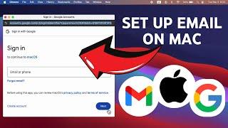 Add Email on Mac - How to Setup Email Account on MacBook Air, Pro, Max or any MacOS Device?